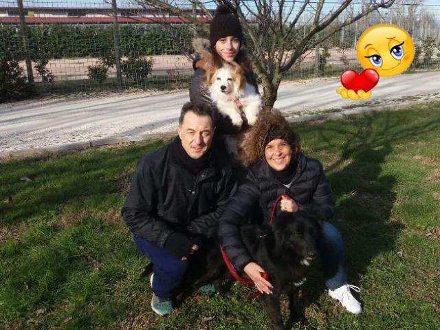 Helmut con la sua nuova famiglia